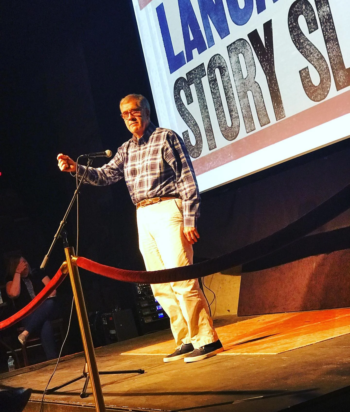 Tony Crocamo, no stranger to our stage, will emcee our August Story Slam!