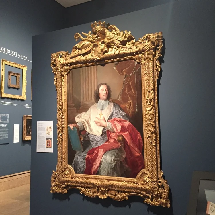 French Louis Frames at The Getty Center
