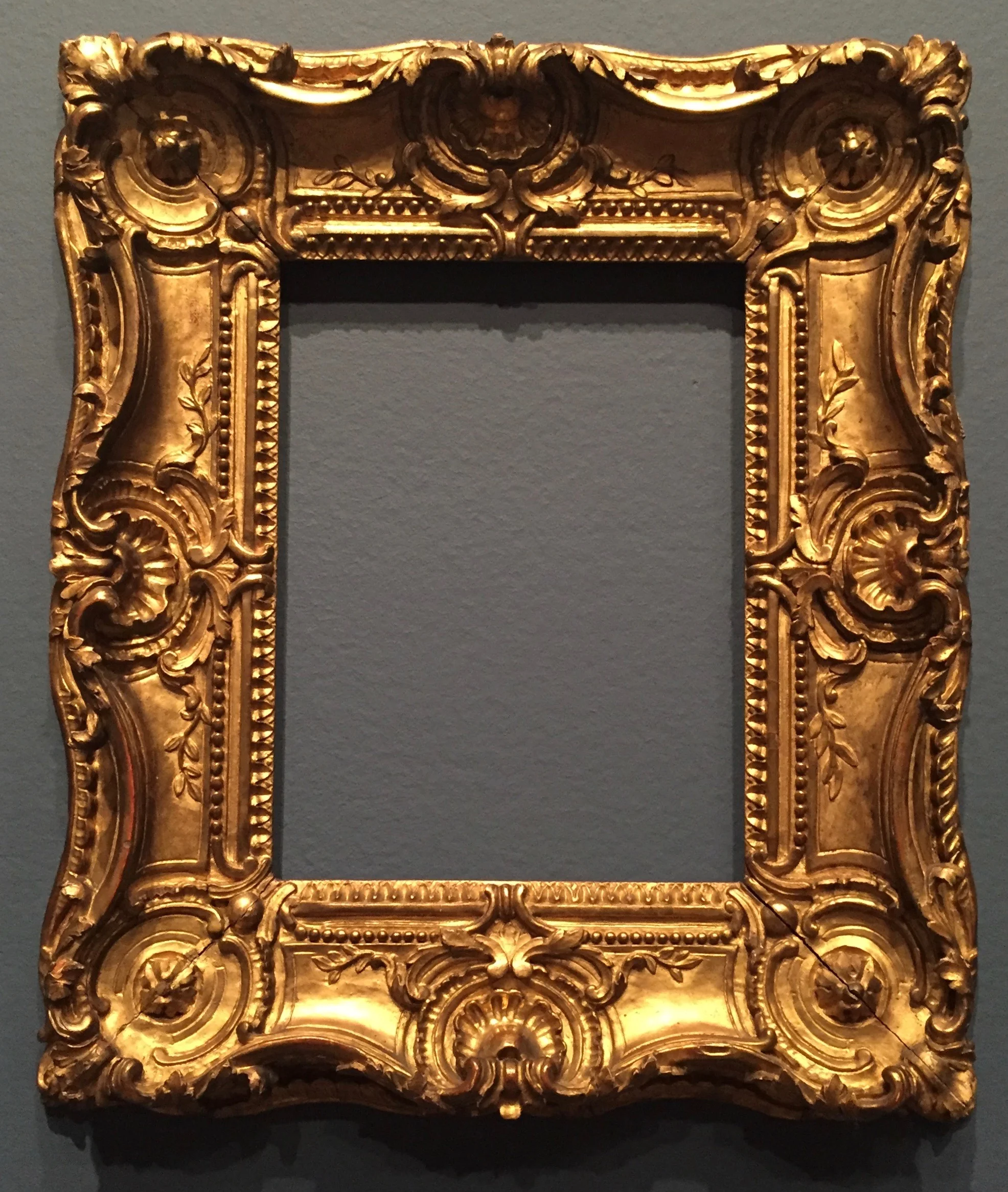 Late 18th Century French Louis XV style carved frame