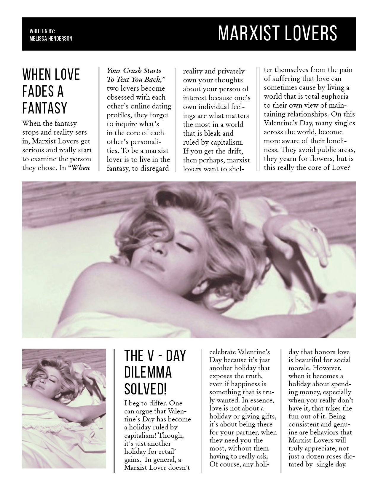 Read When Your Crush Starts To Text You Back on Mel Writes Huffington Post column. 