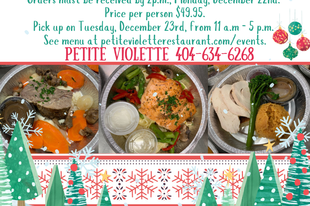 Christmas Meals To Go