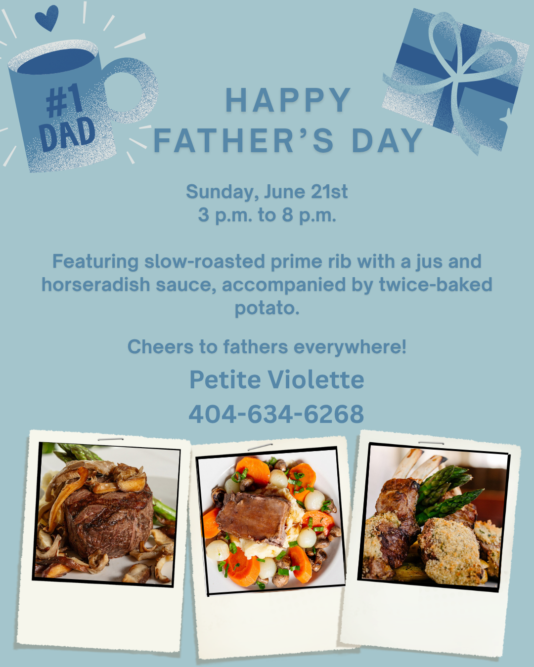 Father's Day Special + Extended Hours