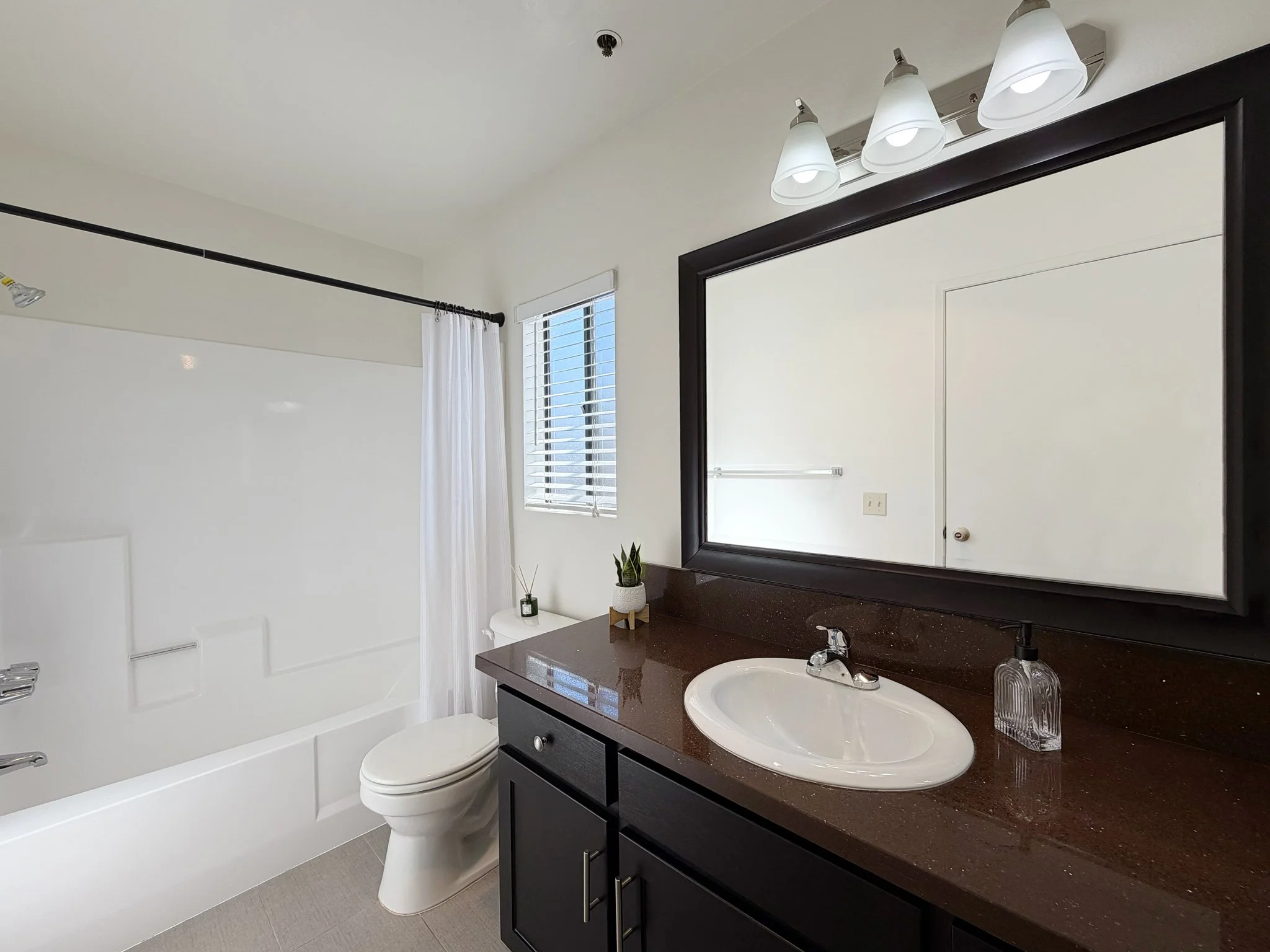   Contemporary designs with coordinated fixtures and finishes   