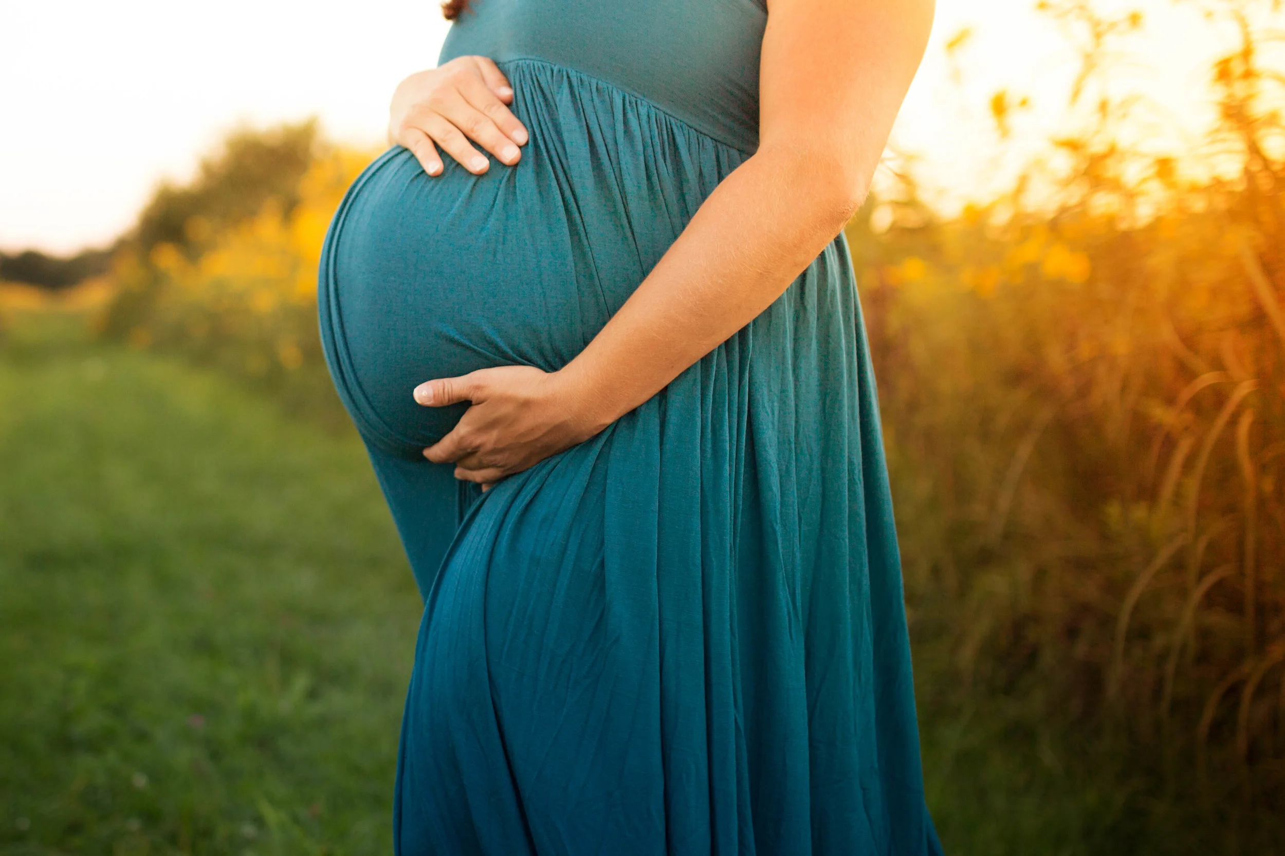 Sunset Maternity Session - Lake County IL - Winthrop Harbor, IL 