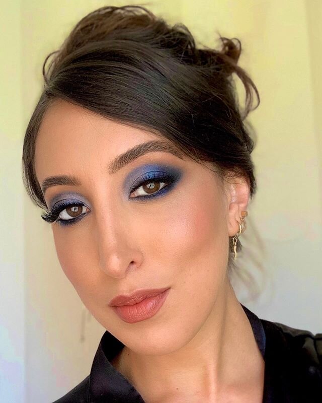 I played &ldquo;Blue&rdquo; on repeat while doing this look. Eiffel 65 anyone??? #makeupbydisco using @surratt @lauramercier @narsissist @ardellbeauty