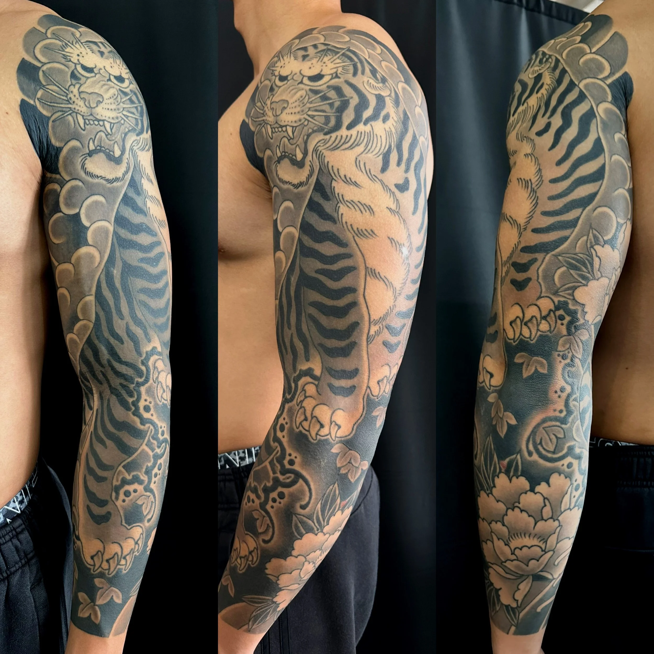Japanese Tiger Sleeve