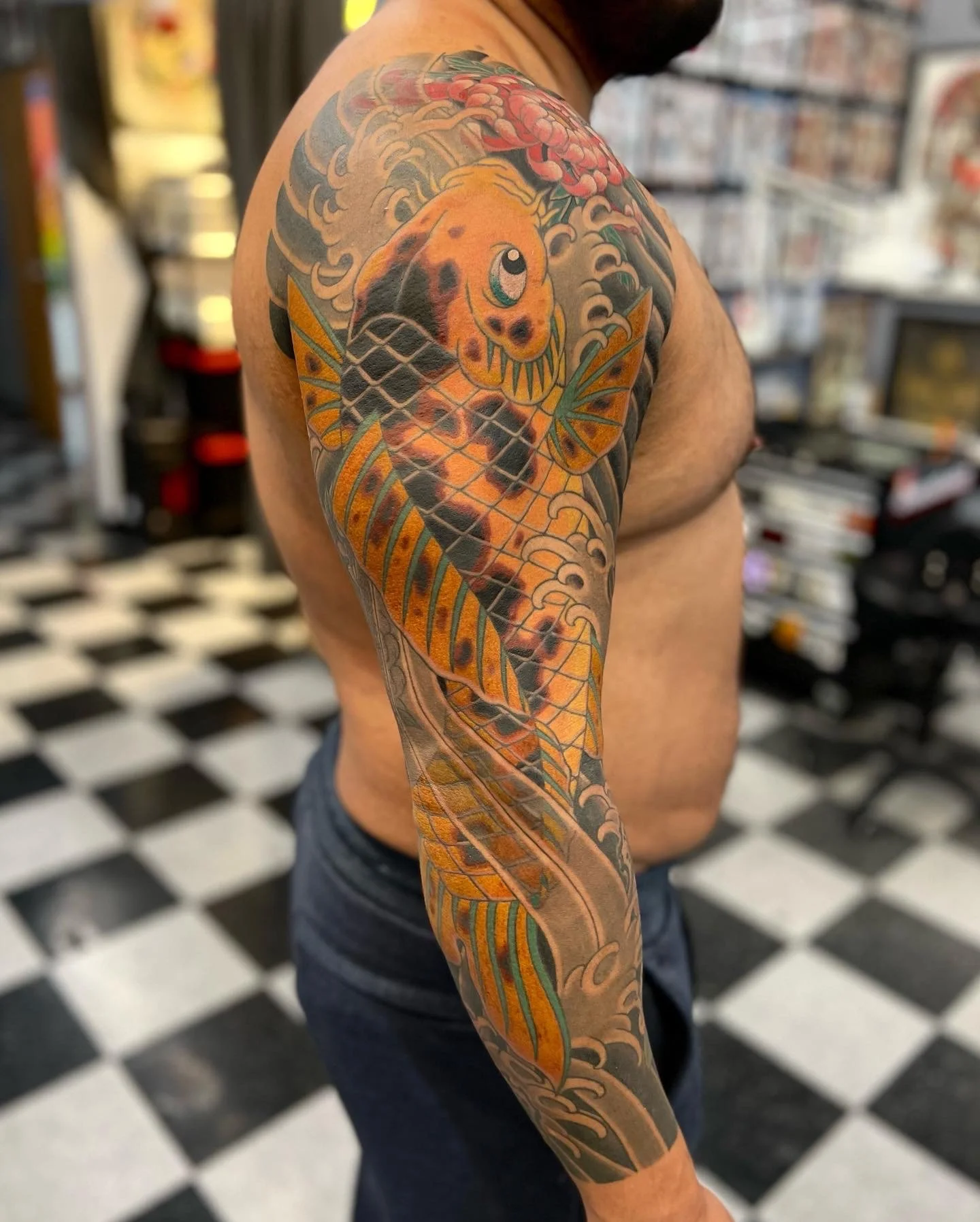 Japanese Koi Sleeve