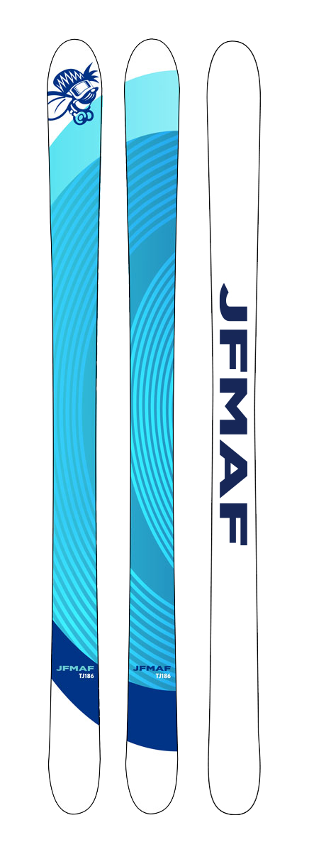 JFMAF "TJ" Twin Tip/All Mountain Freestyle Hybrid Skis
