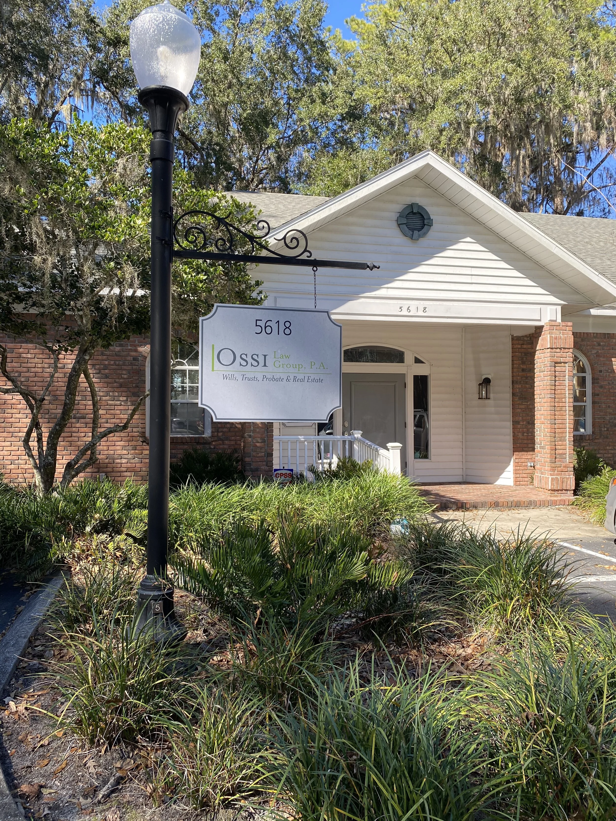 Front of Building for Ossi Law