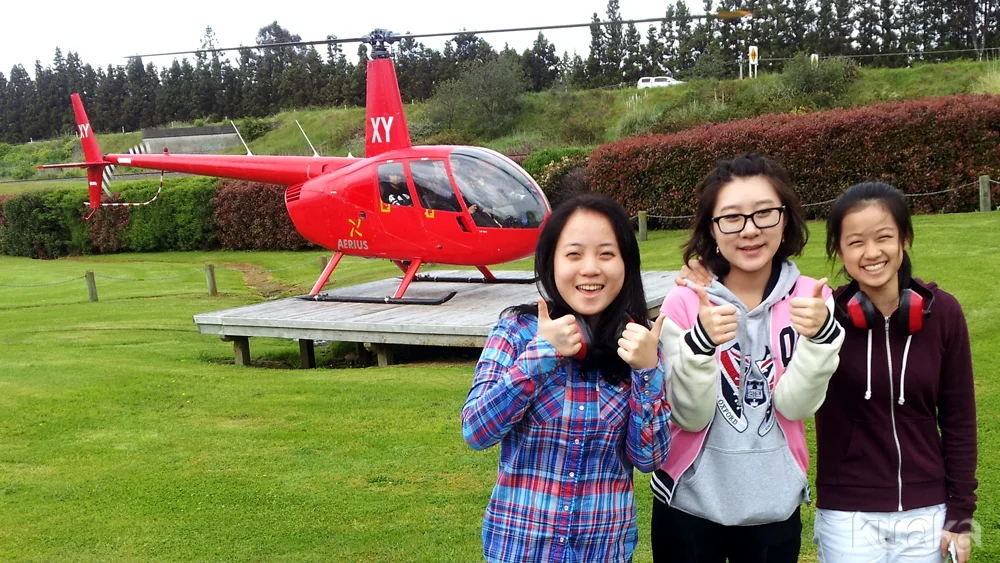Take a helicopter ride