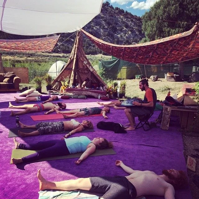 Sami's pre-show class at Yarmonygrass