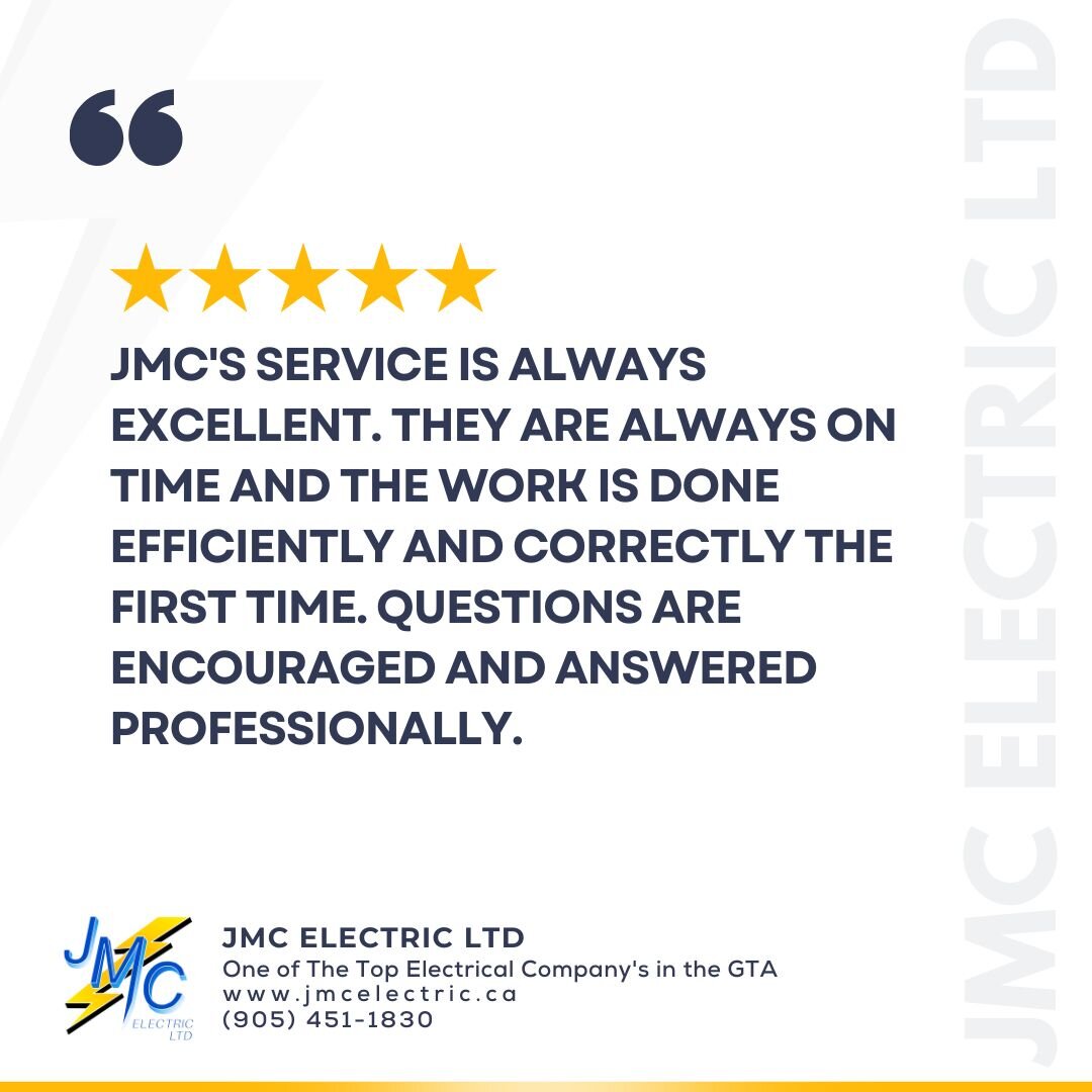 JMC Electric Ltd dedicates itself to assuring good understanding with customers while providing quality electrical services. JMC Electric Ltd strives to make its customers feel comfortable and confident in their decisions. During and or after our ser