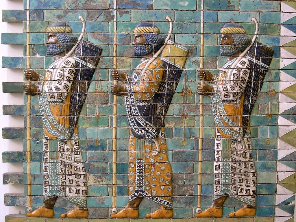 Persian Warriors (source: Wikemedia Commons)
