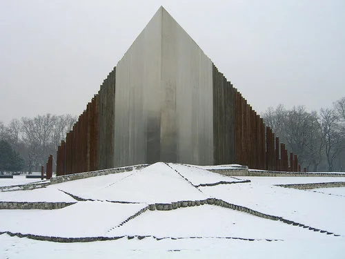 Photo of the 1956 Revolution Monument in Budapest, by John Floyd