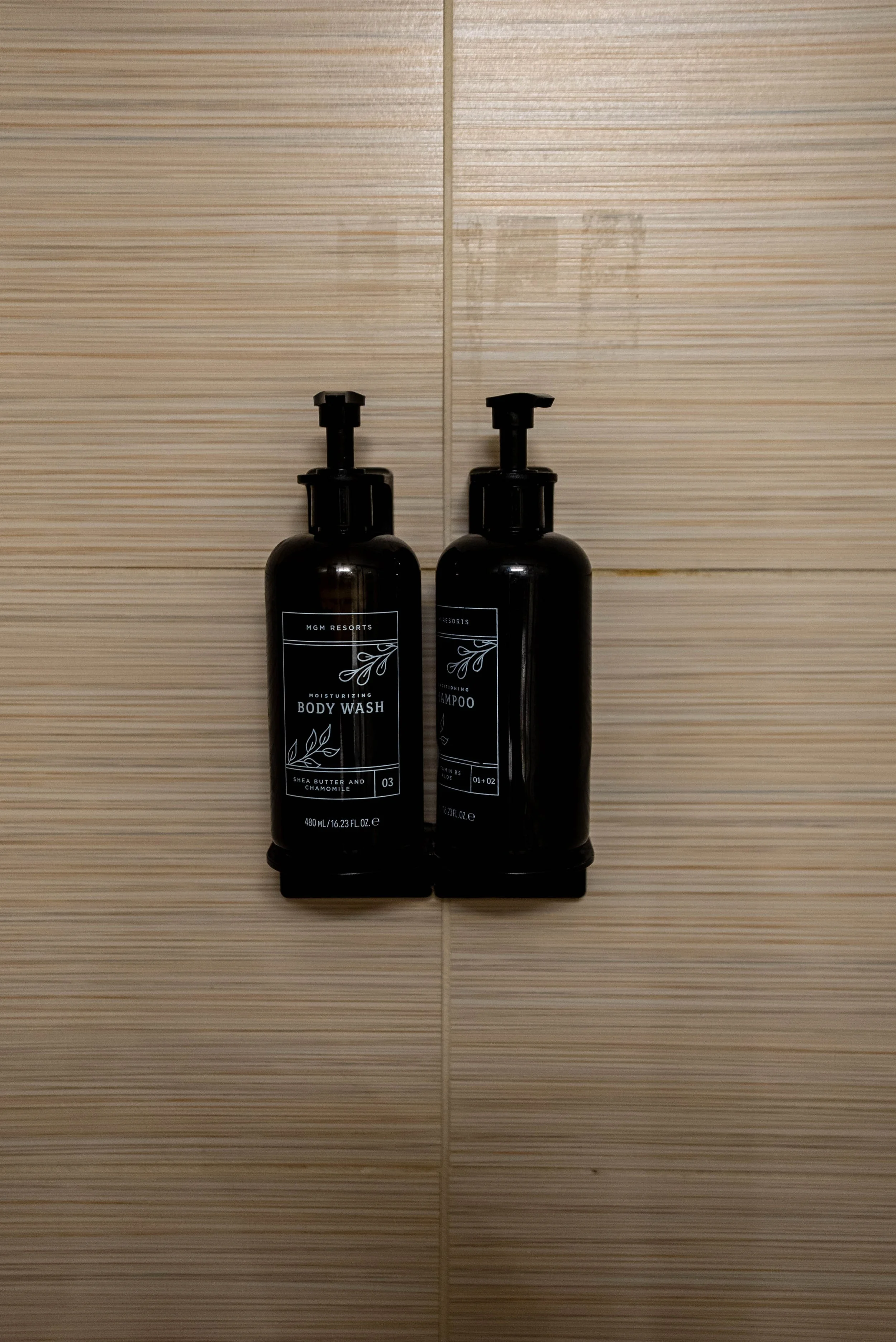 No conditioner provided at Luxor hotel