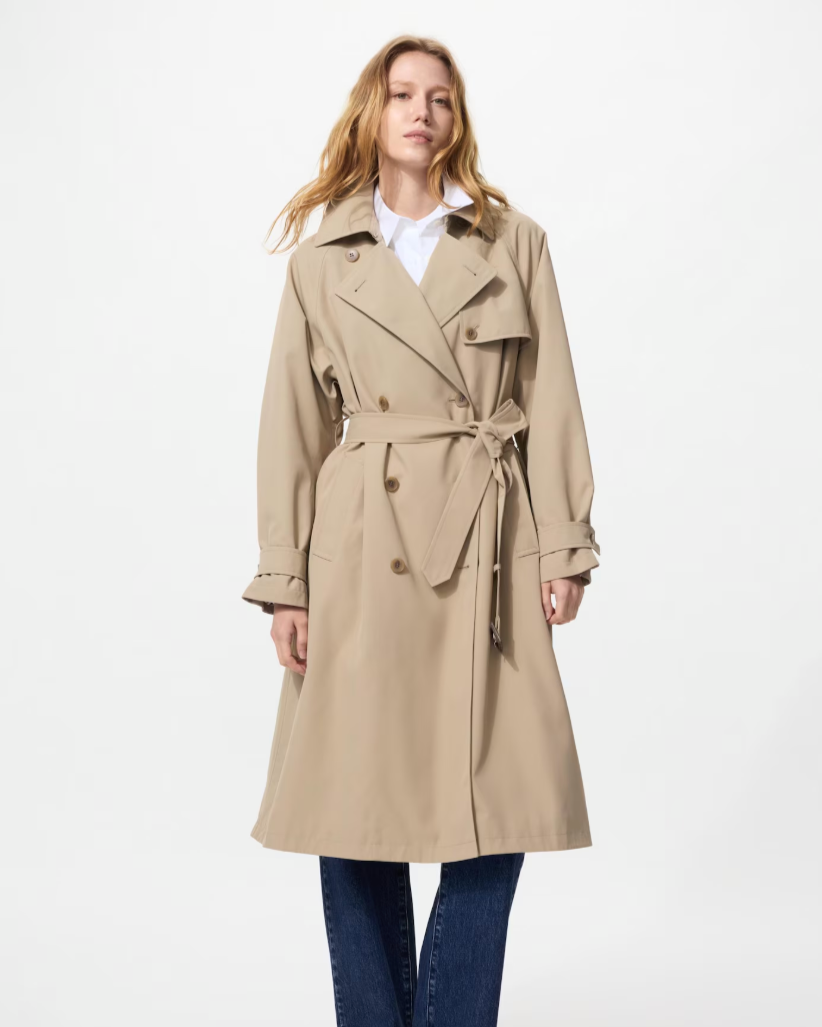Uniqlo Relaxed Trench Coat
