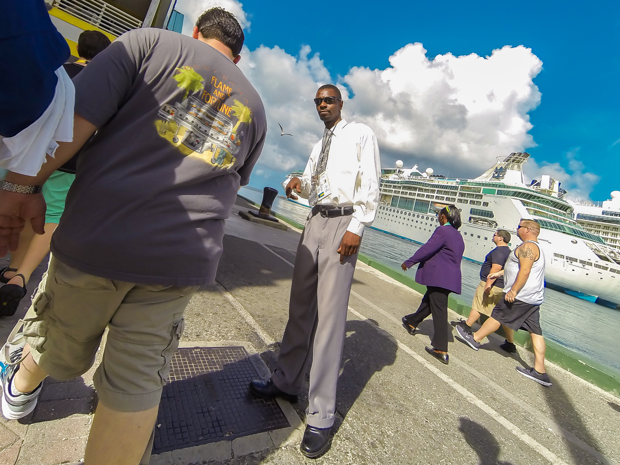 THE ANNOYING HAGGLERS OF NASSAU