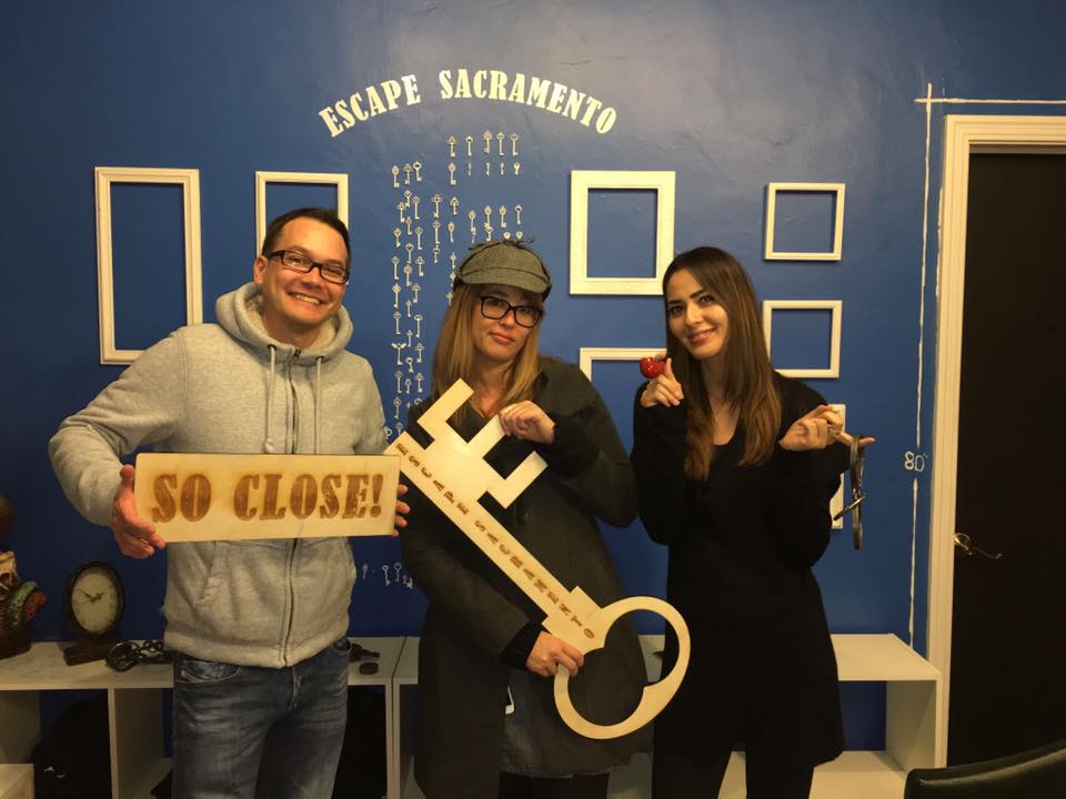Escape Sacramento fun photo op