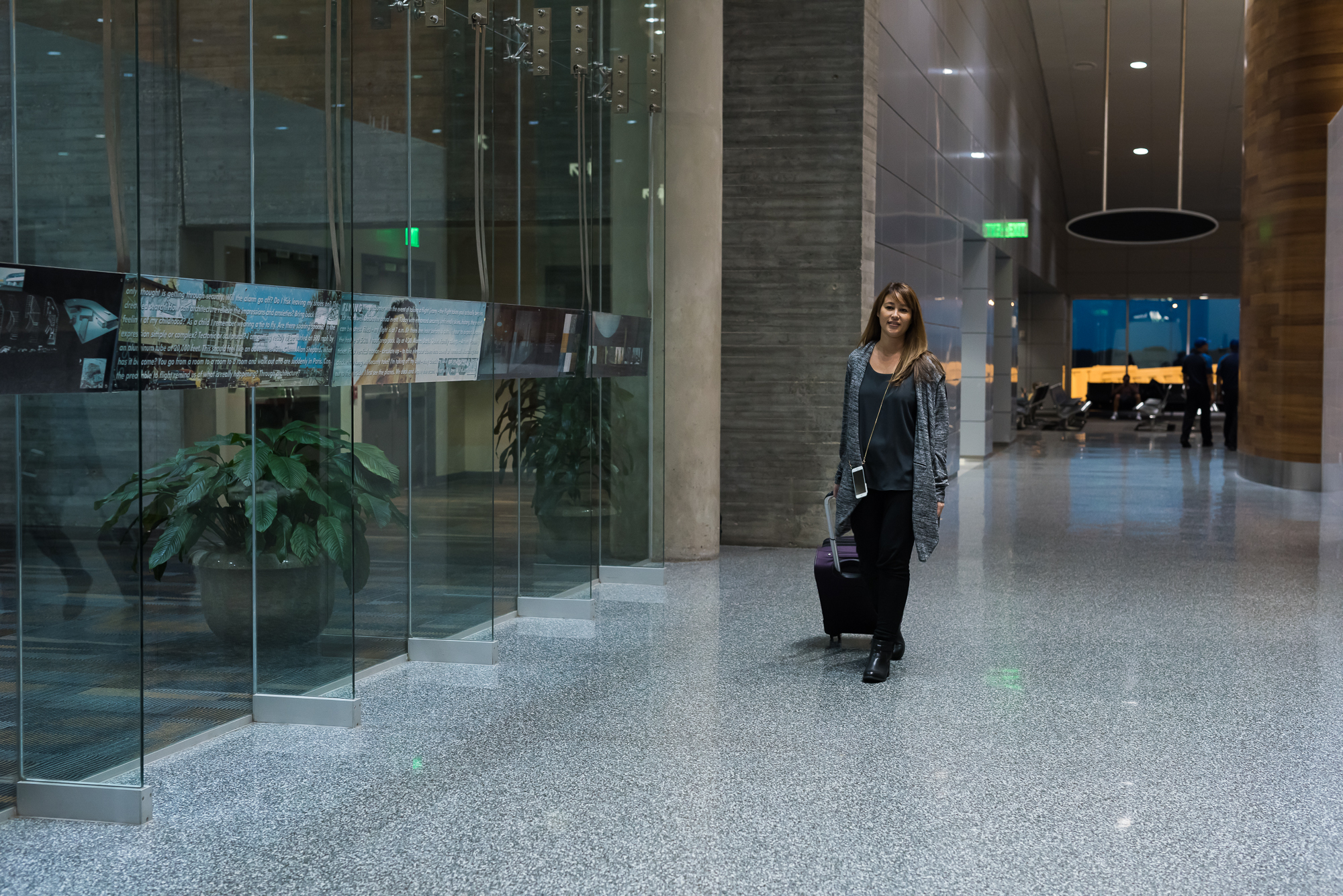 Wearing Betabrand's Red-Eye Wrap