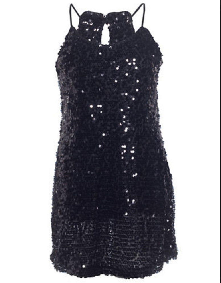 CALIFORNIA MOONRISE SEQUIN DRESS