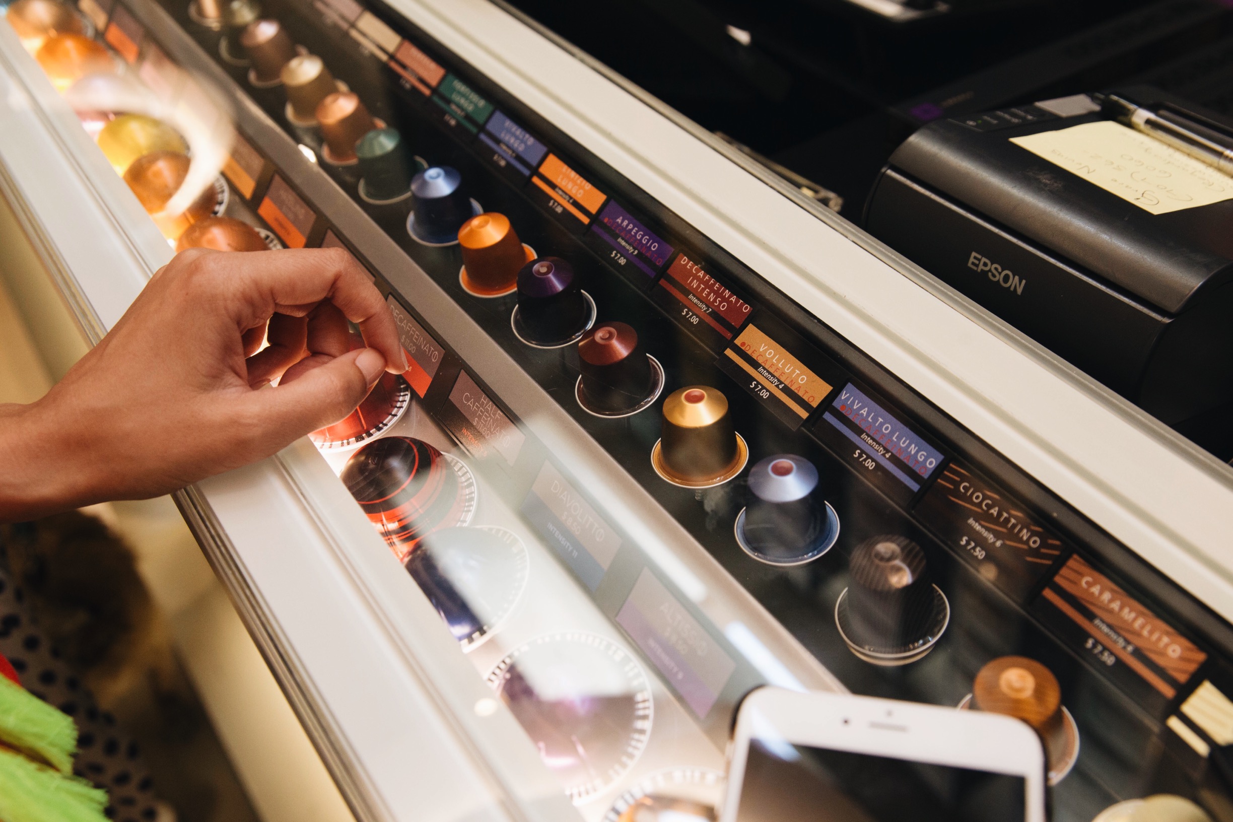 Nespresso Cafe in Beverly Hills, CA Travel Pockets