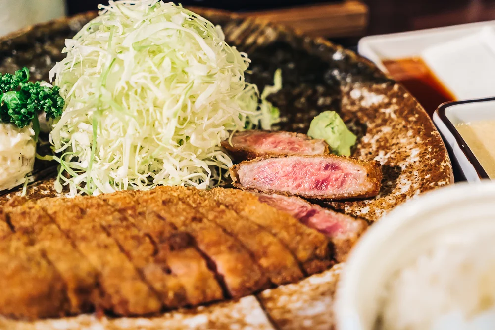 Experiencing Steak Katsu (Gyukatsu) in Japan for the First Time