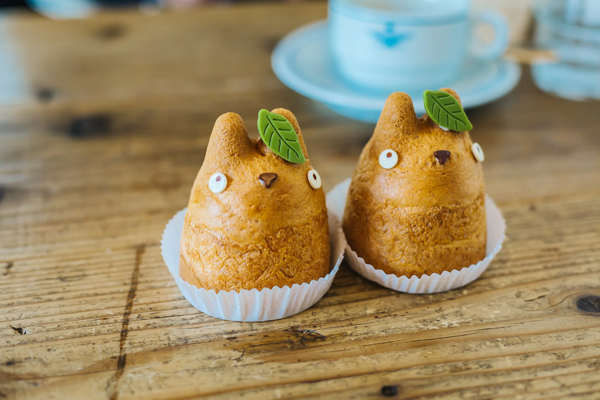 My Neighbor Totoro + Cafe = The Cutest Cream Puffs in Japan Travel Pockets
