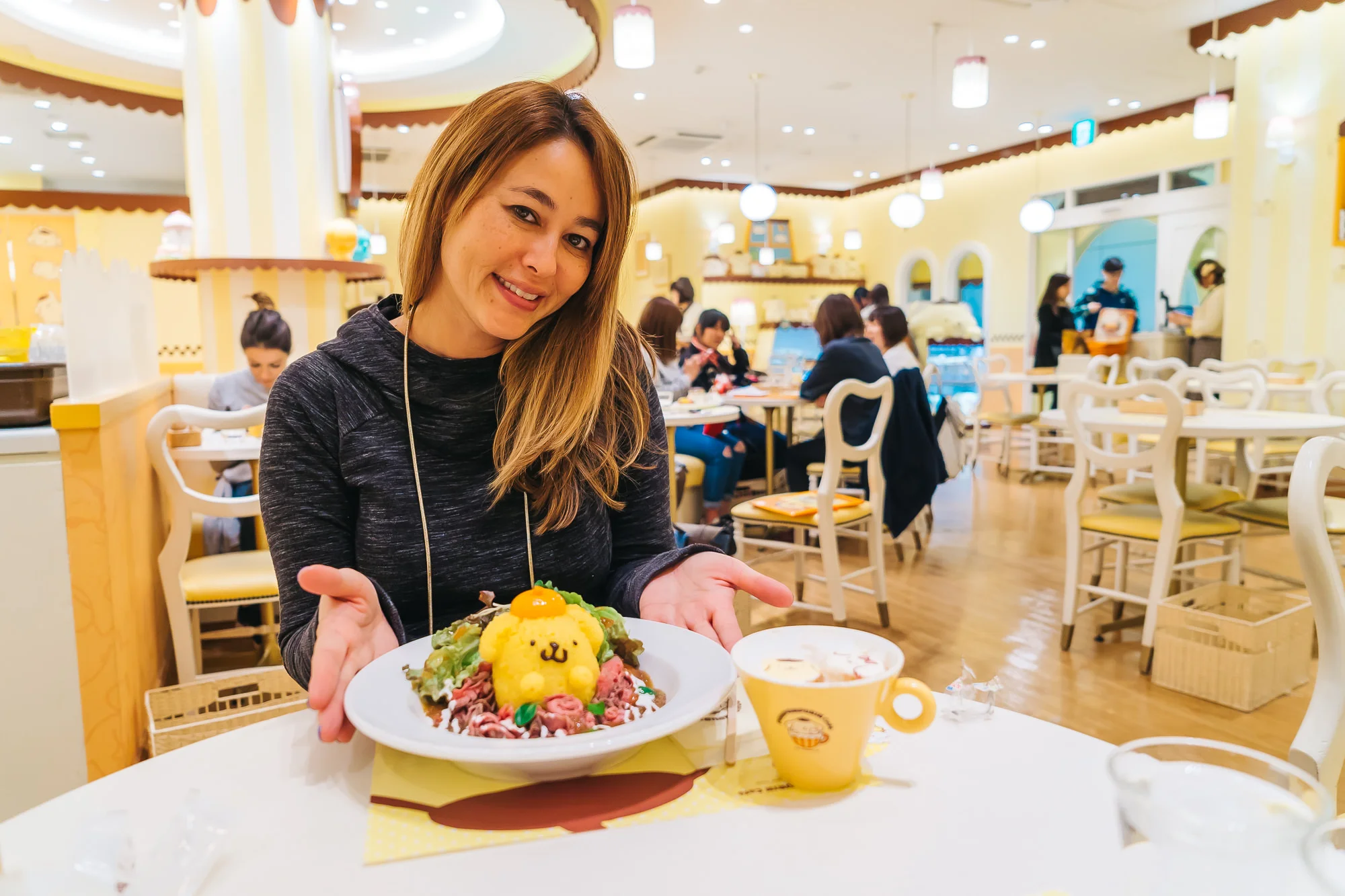 The Super Kawaii Pompompurin Cafe in Harajuku