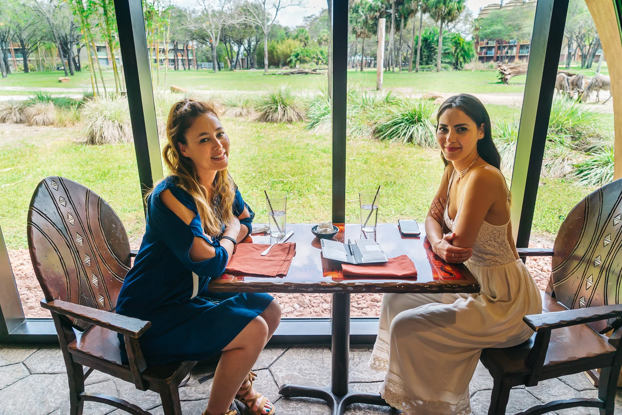 Dine with Safari Animals at Animal Kingdom's Sanaa Restaurant