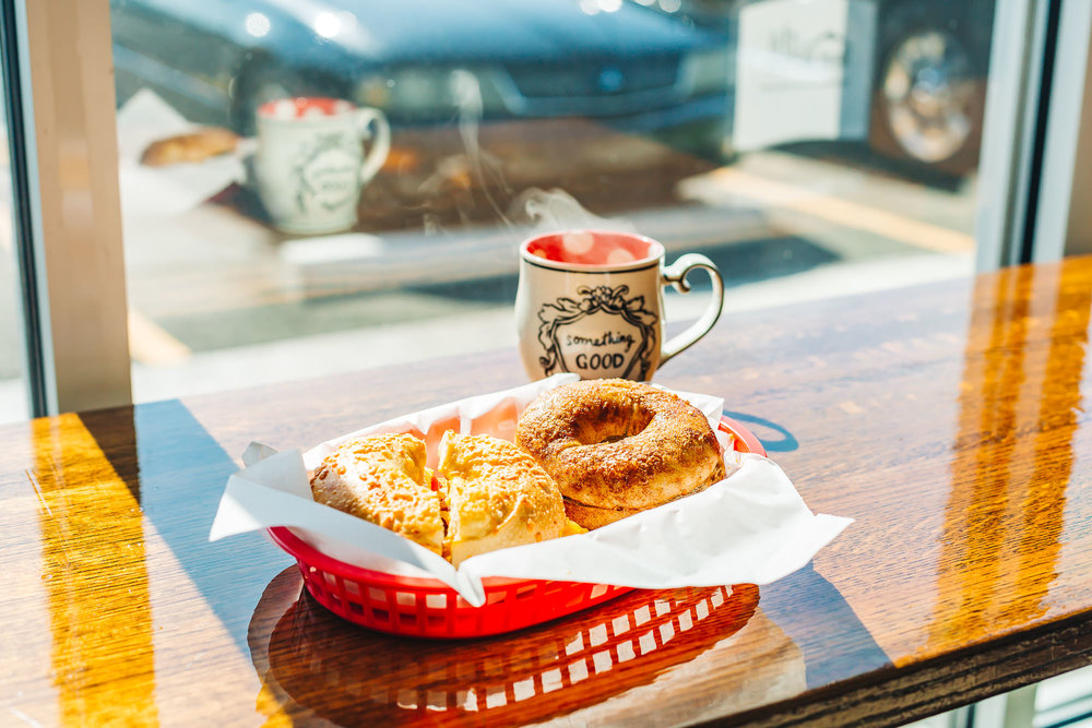 Ozark Mountain Bagel's fresh bagels are out of this world!