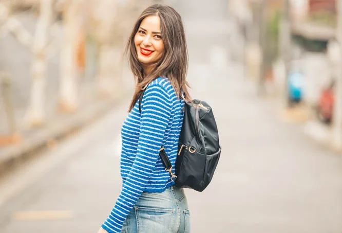 The Most Stylish Anti-Theft Travel Backpack for Women - Travel Pockets