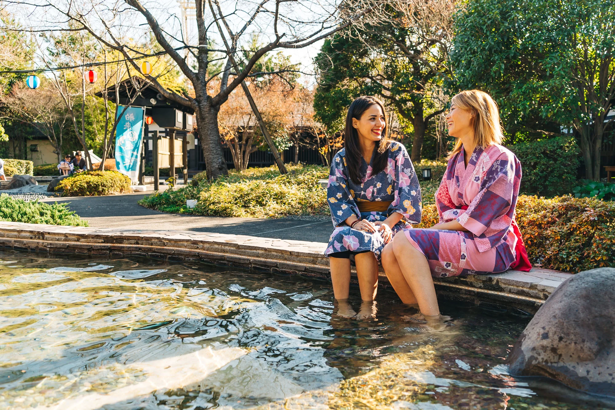 Wear a Traditional Japanese Yukata at Oedo Onsen Monogatari Travel