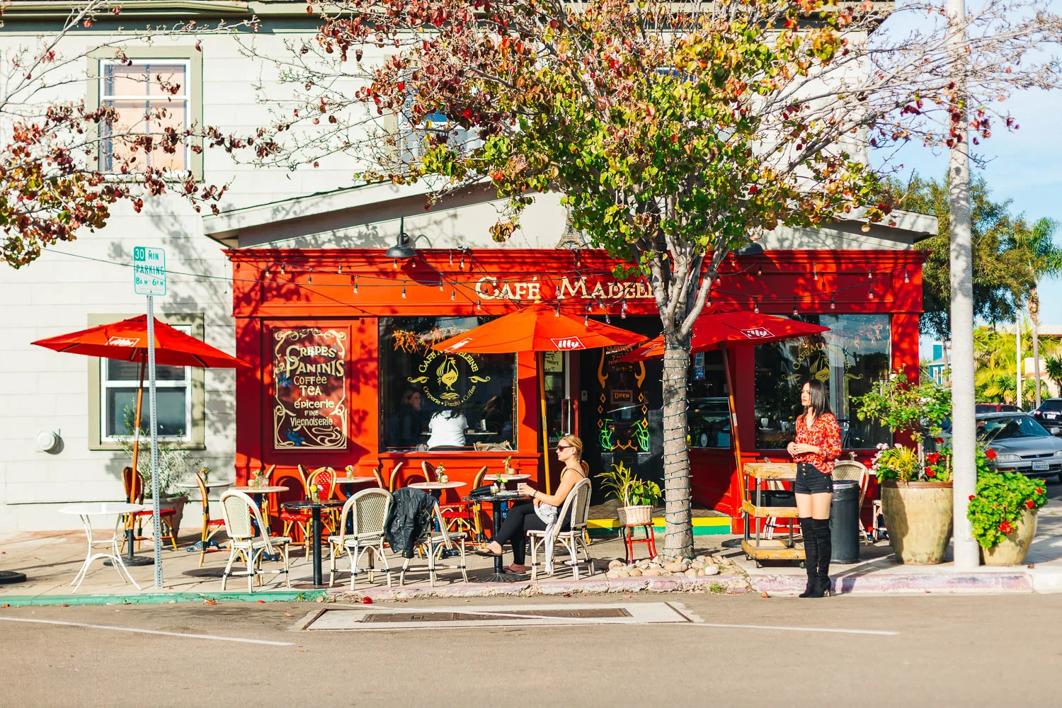 Cafe Madeleine French Restaurant and Cafe in San Diego California