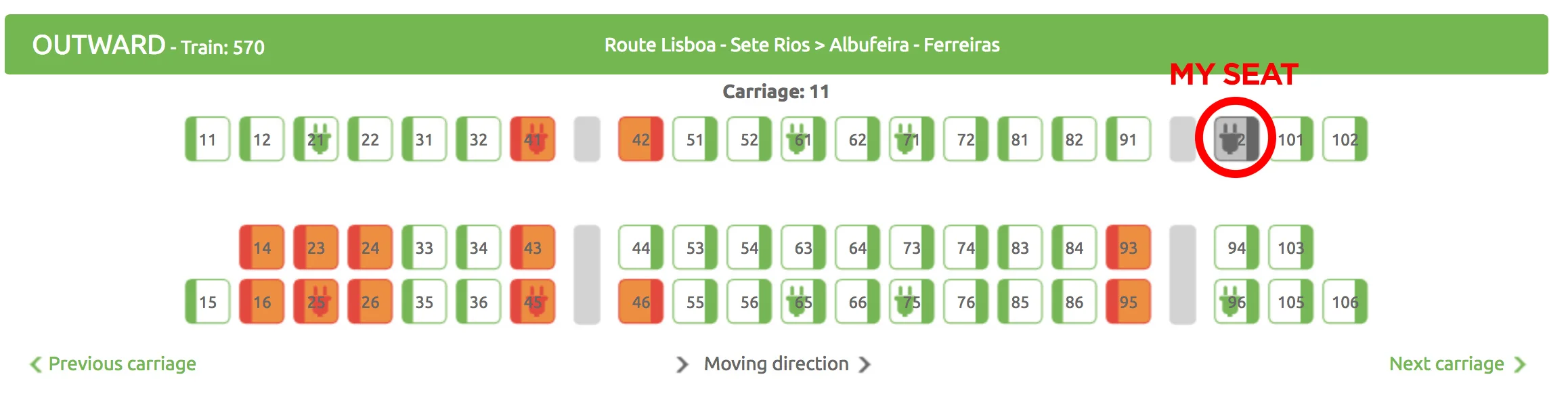 First Class Train Experience from Lisbon to Albufeira (Algarve Region) in Portugal Travel Pockets