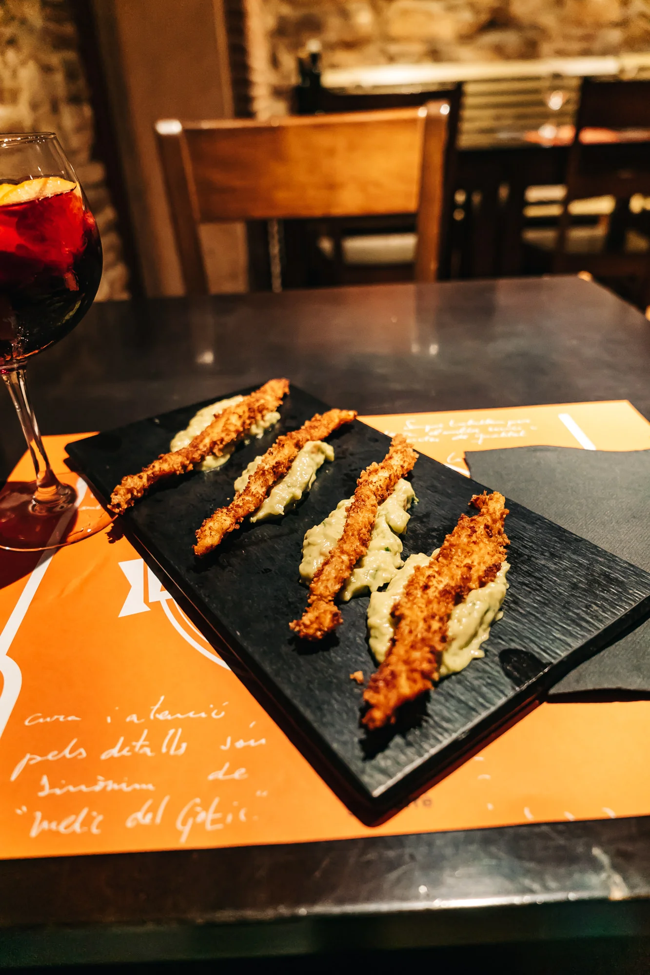 Delicious food at Melic Del Gotic