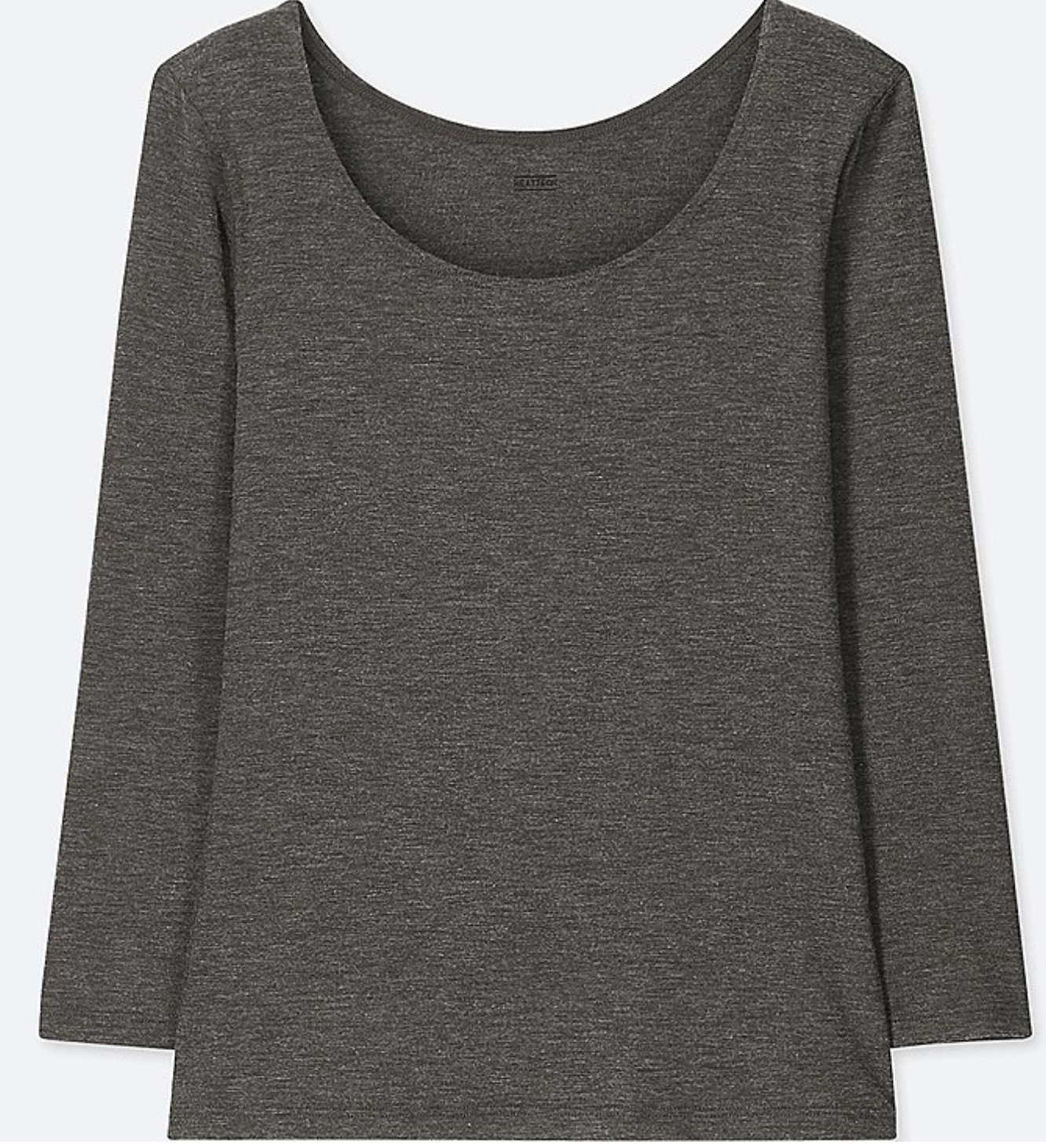 Uniqlo WOMEN HEATTECH SCOOP NECK T-SHIRT