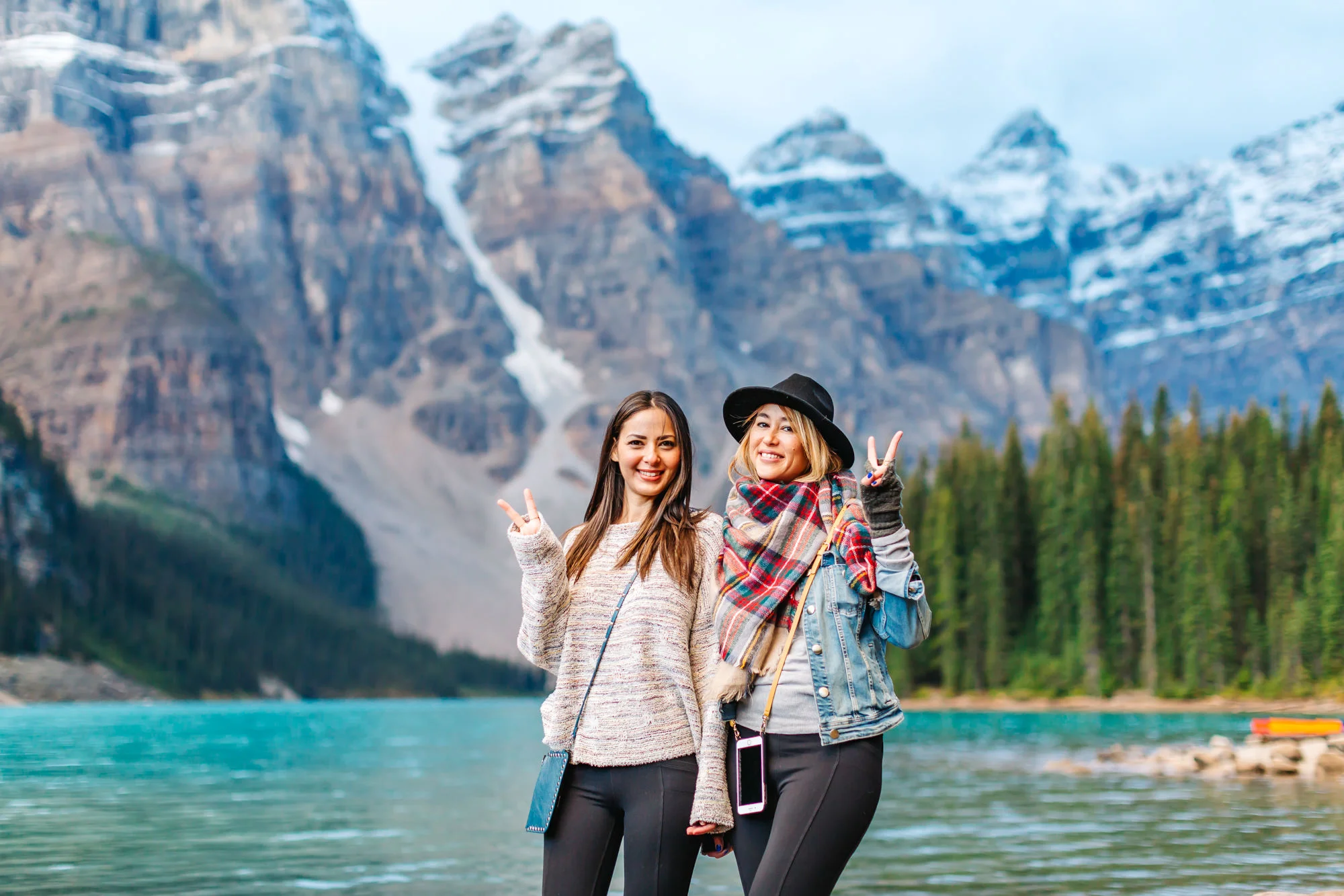 bandolier iphone case // tartan Wrap scarf