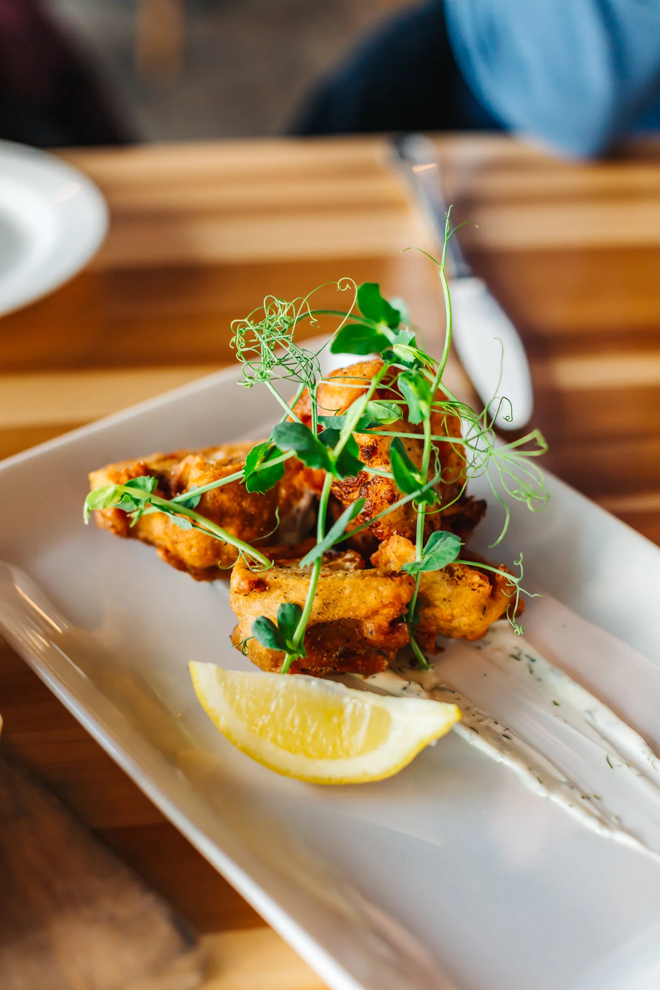 Cauliflower Fritters
