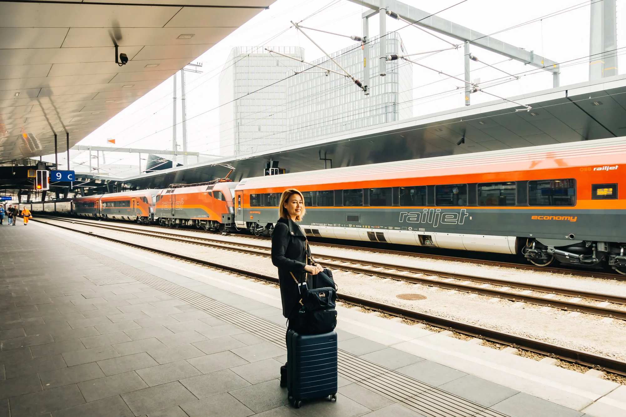Business Class Train Experience from Vienna to Budapest