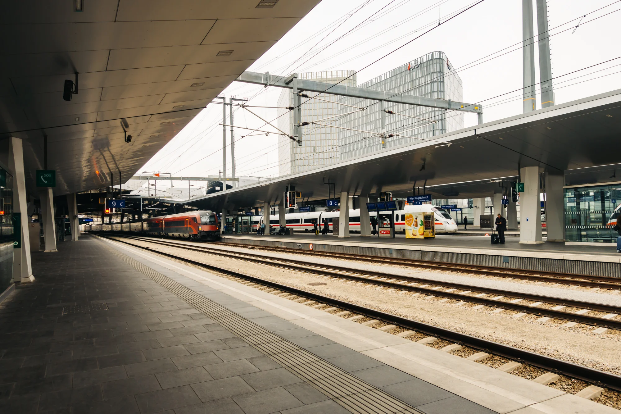 Wien Hbf (Vienna, Main Station, Austria