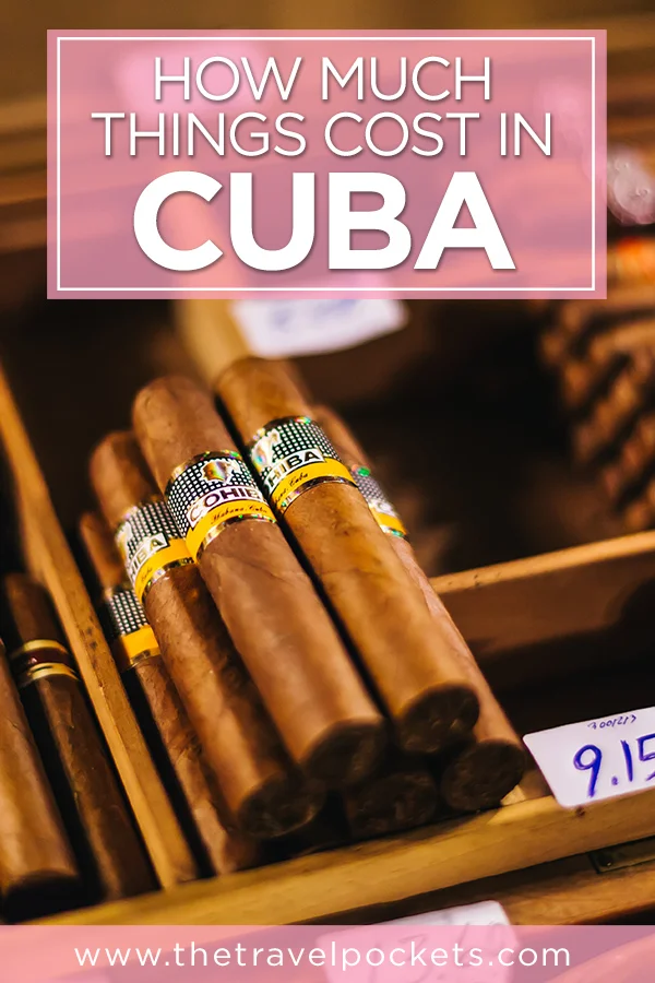 How Much Things Cost in #Cuba #Havana #Caribbean