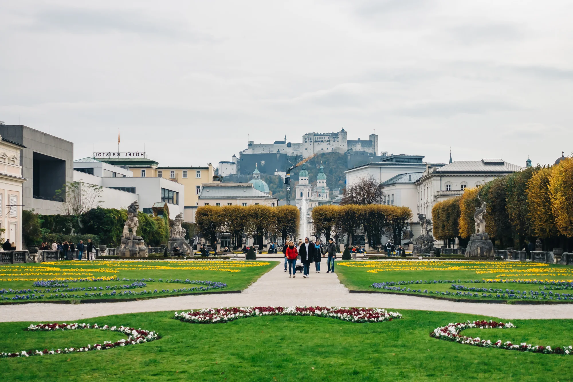 Mirabell Palace and Gardens in Salzburg, Austria