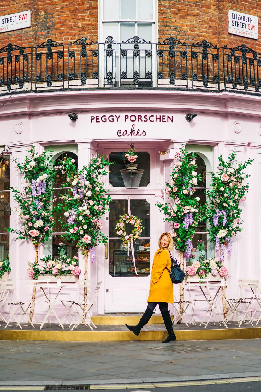Pretty In Pink At Peggy Porschen Cakes In London Travel Pockets