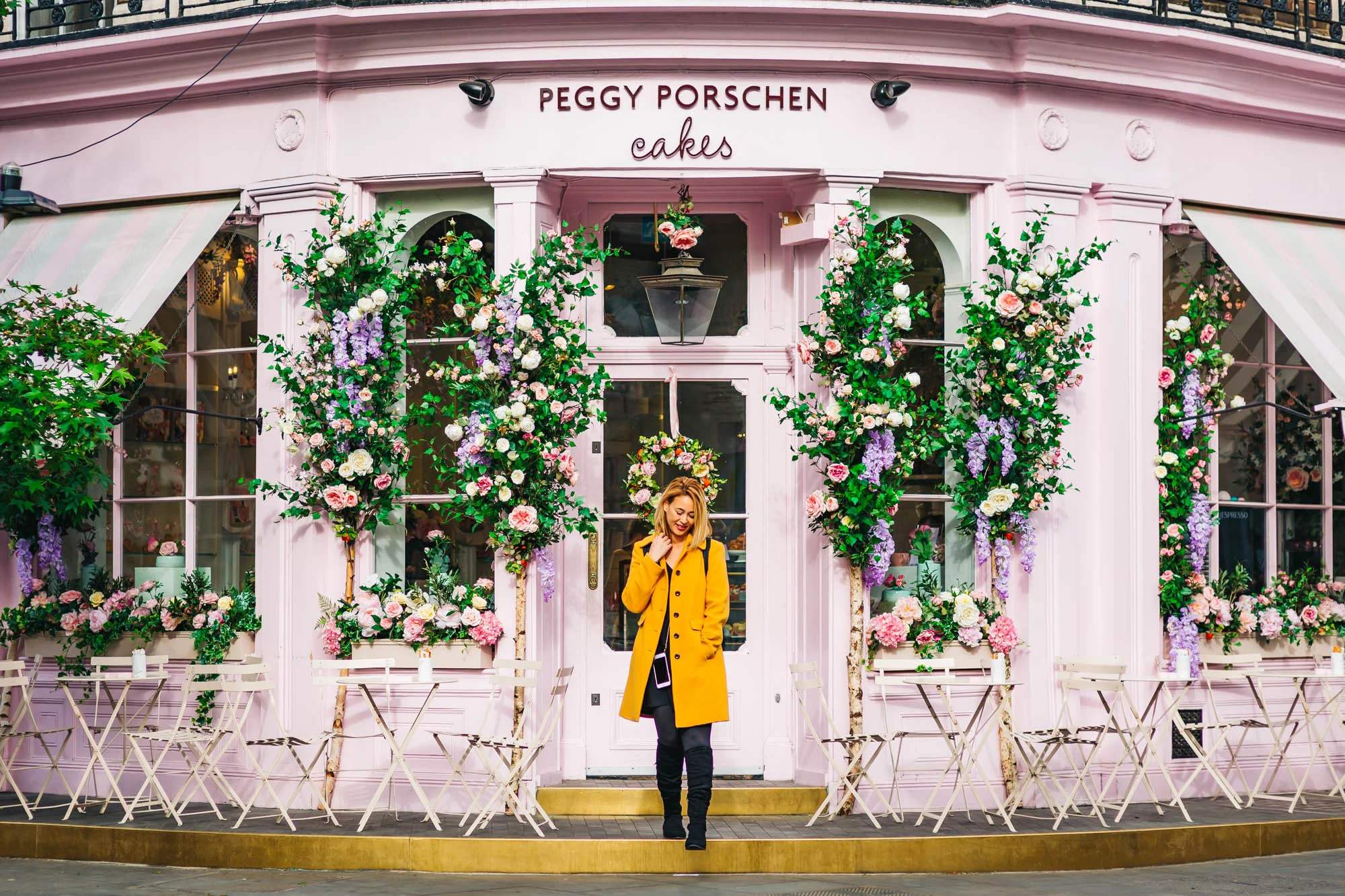Pretty in Pink at Peggy Porschen Cakes in London