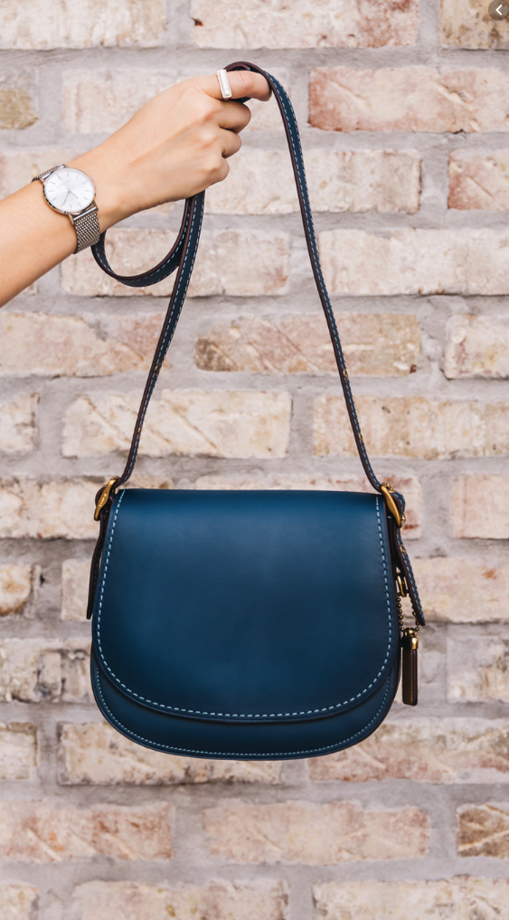 COACH Crossbody Saddle Bag Purse