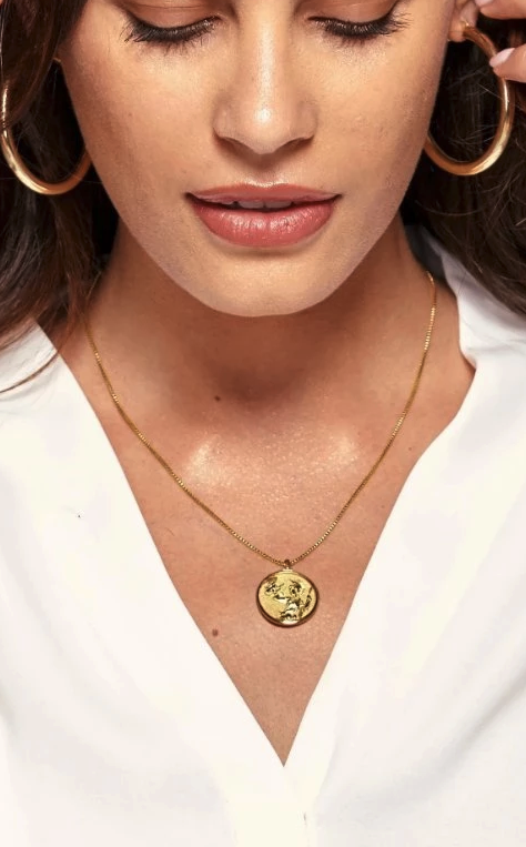 Awe Inspired Coin Necklace
