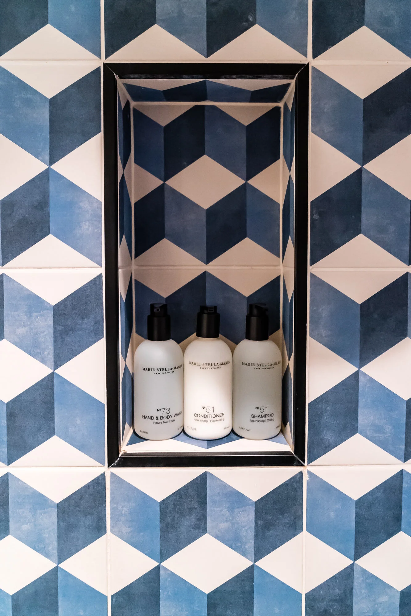 Luxurious toiletries from Marie-Stella-Maris