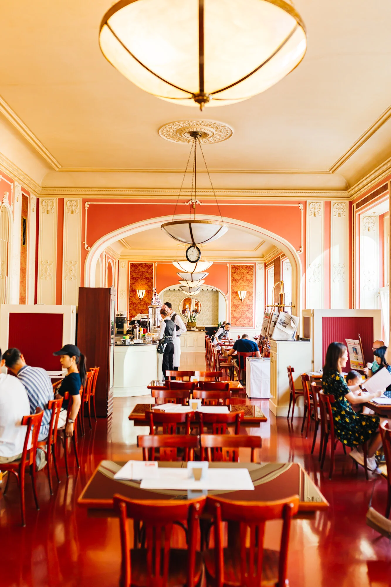 Beautiful Cafe Louvre