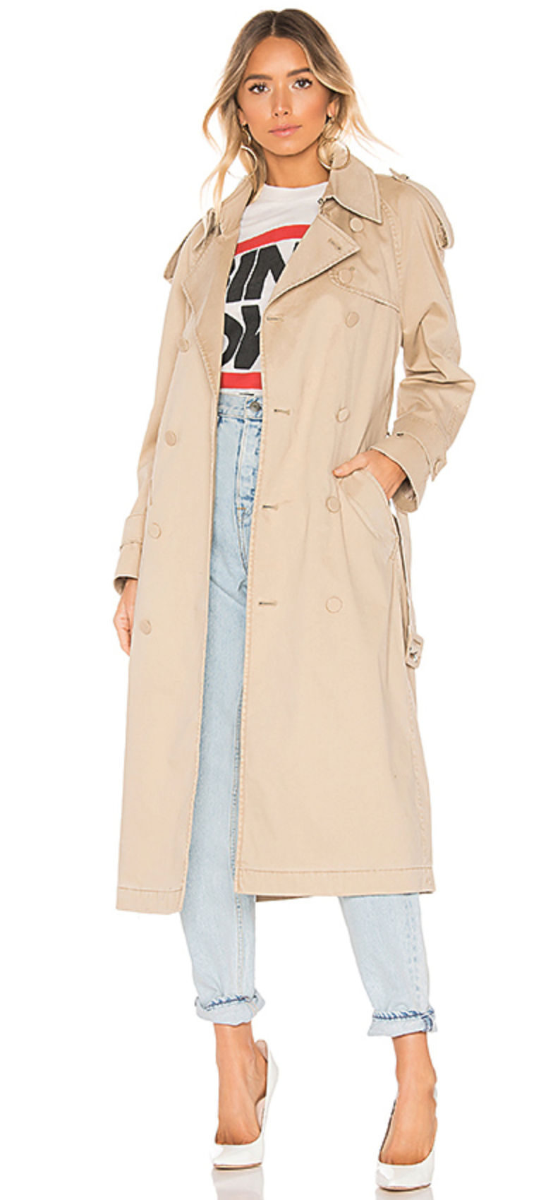 Anine Bing Stormi Trench Coat