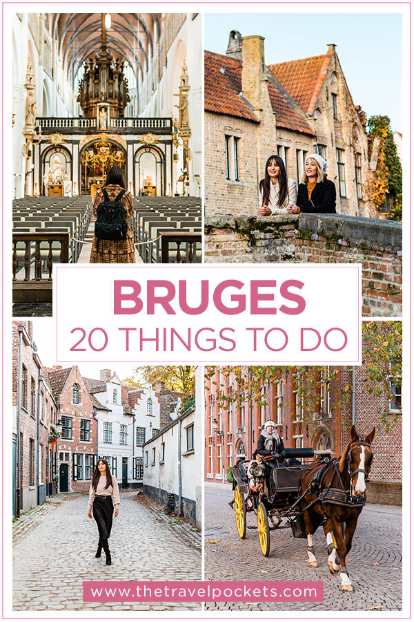 Top 20 Things To Do in Bruges #Belgium #Brugge #Bruges #BrugesThingsToDo #BrugesTop20